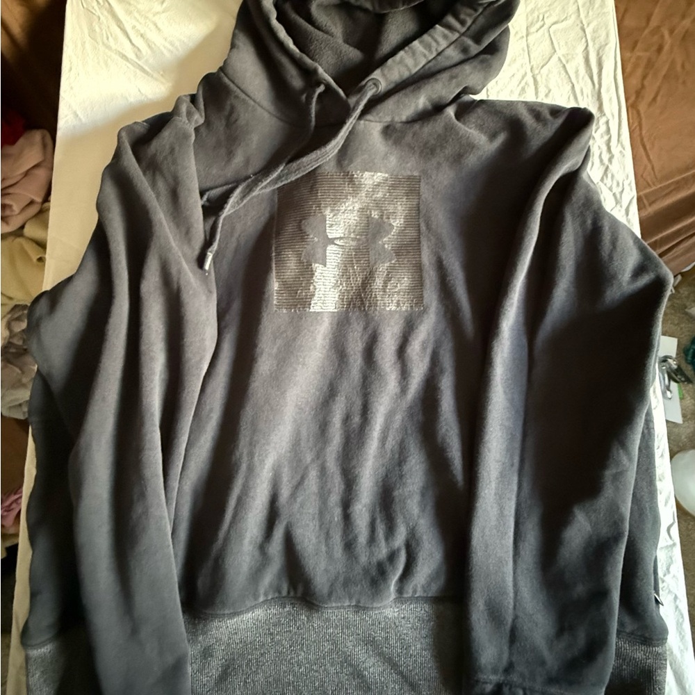 Under Armour Loose Fit Pullover Hoodie Mens Size XL